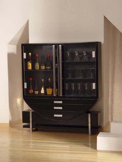 Cocktail Connection Liquor Cabinet Loft-image
